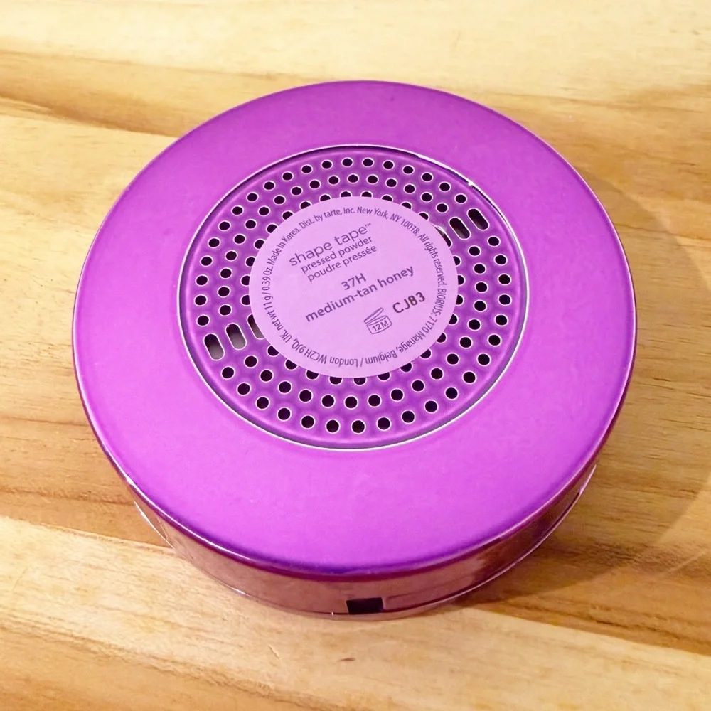New! TARTE Shape Tape Pressed Powder in Medium Tan Honey